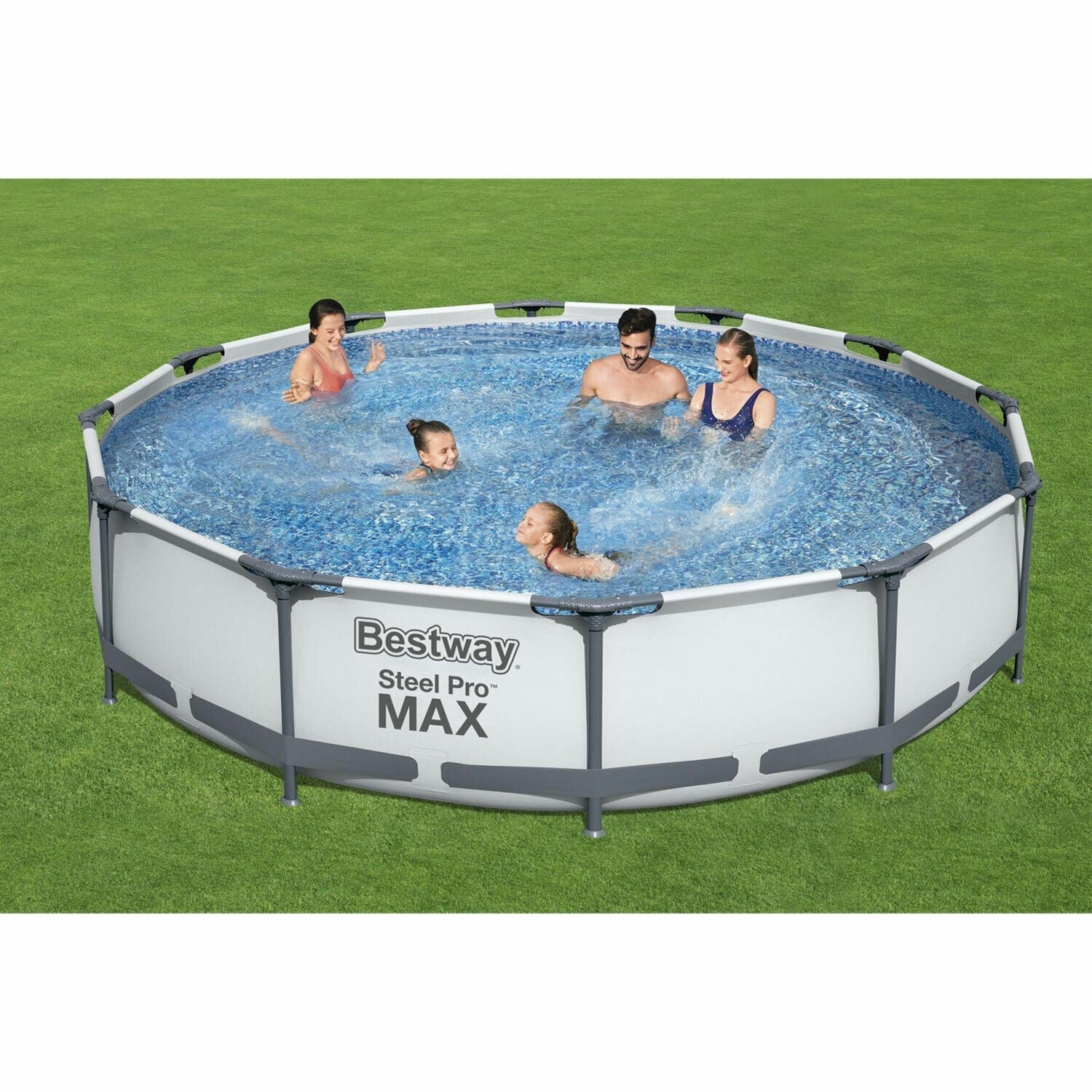 Bestway Steel Pro Max 12′ x 30″ Frame Above Ground Pool Set