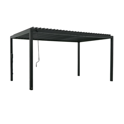 Backyard Discovery Sarasota 16’x10′ Galvanized Steel Louvered Pergola