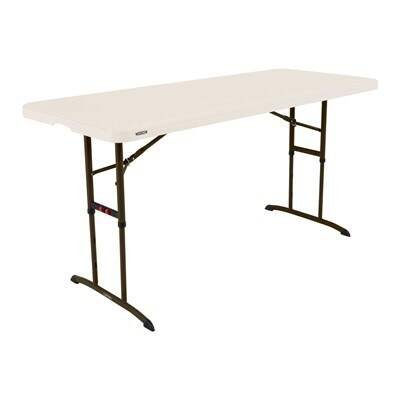 Lifetime 6-Foot Adjustable Height Nesting Table (Commercial)