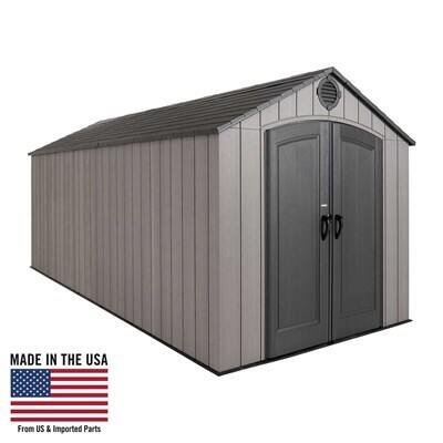 Lifetime 8 Ft. x 17.5 Ft. Outdoor Storage Shed