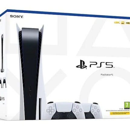 Sony PlayStation 5 PS5 Blu-ray Edition Console with Two Controllers (EU Plug)