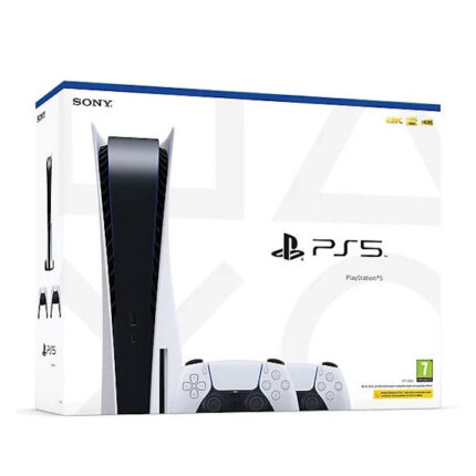Sony PlayStation 5 PS5 Blu-ray Edition Console with Two Controllers (UK Plug)