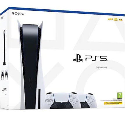 Sony PlayStation 5 PS5 Blu-ray Edition Console with Two Controllers (US Plug)