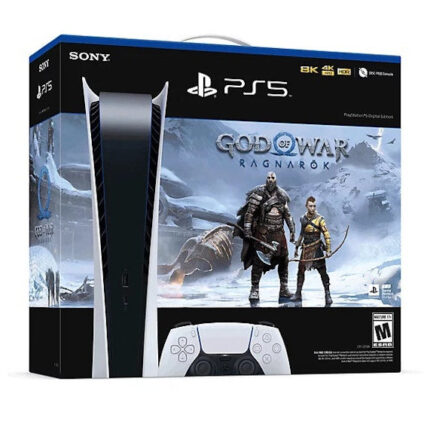 Sony PlayStation 5 PS5 Digital Edition God of War Ragnarök (JPN Plug) Console Bundle CFIJ-10005