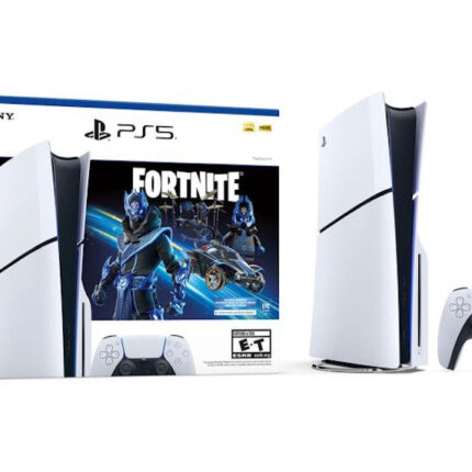 Sony PlayStation 5 PS5 Slim Ultra HD Blu-ray Fortnite Cobalt Star Console (UK Plug)
