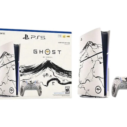 Sony PlayStation 5 PS5 Slim Ultra HD Ghost of Yotei Black Limited Edition Bundle (EU Plug)