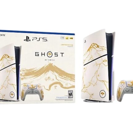 Sony PlayStation 5 PS5 Slim Ultra HD Ghost of Yotei Gold Limited Edition Bundle (US Plug)