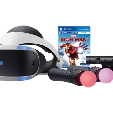 Sony PlayStation Interactive Entertainment Marvel's Iron Man Digital Game Voucher VR Headset Bundle
