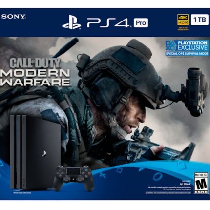 Sony Playstation PS4 Pro 1TB Call of Duty: Modern Warfare Bundle Console (US Plug) 3004138