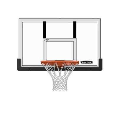 Lifetime 48-Inch Shatterproof Fusion Mounted Backboard