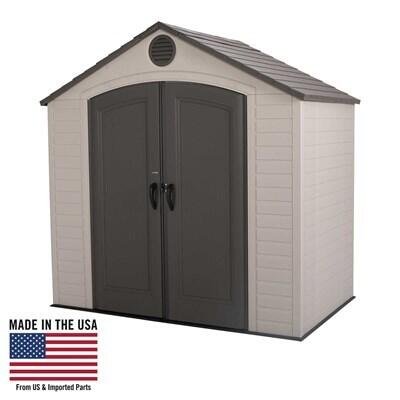 Lifetime 8 Ft. x 5 Ft. Outdoor Storage Shed